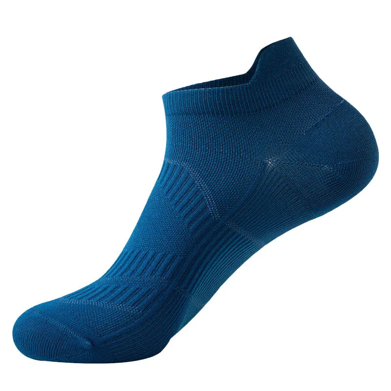 Chaussettes de sport pour homme/femme, fines et respirantes, idéales pour le marathon, le fitness et l'athlétisme. Absorbantes et antidérapantes, elles sont courtes et basses.