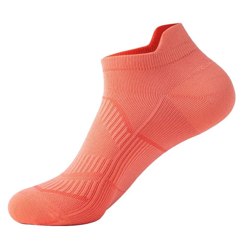 Chaussettes de sport pour homme/femme, fines et respirantes, idéales pour le marathon, le fitness et l'athlétisme. Absorbantes et antidérapantes, elles sont courtes et basses.