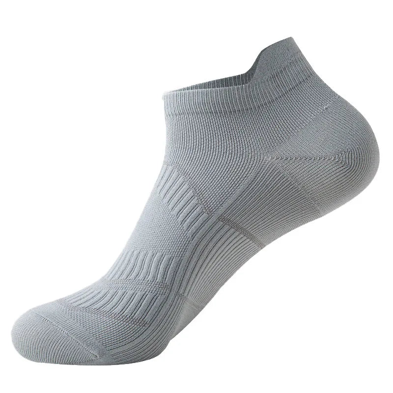 Chaussettes de sport pour homme/femme, fines et respirantes, idéales pour le marathon, le fitness et l'athlétisme. Absorbantes et antidérapantes, elles sont courtes et basses.