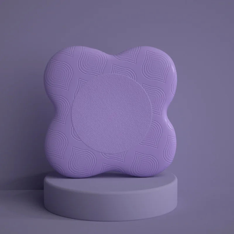 Tapis de yoga à genoux épais et plat avec genouillère et coudières portables, tapis de yoga pour le sport et le fitness