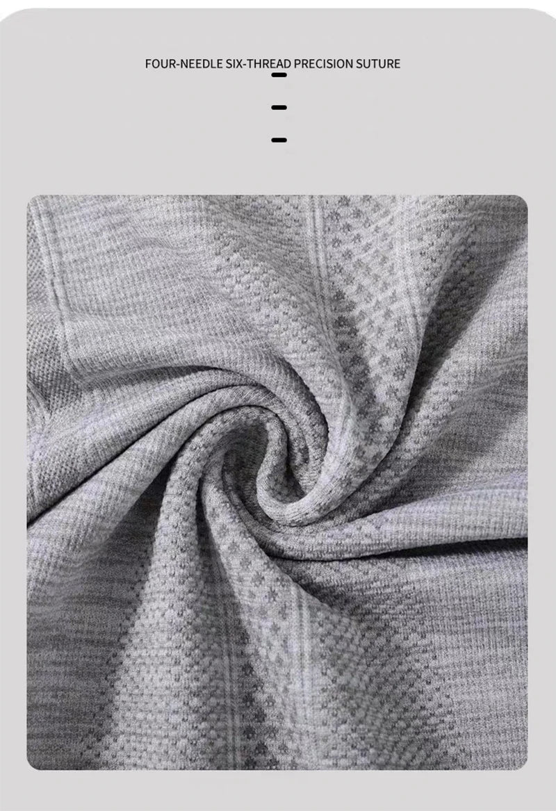 Yoga Clothes for Women, Sports Tops, Round Neck,, Seamless, Slim, Running Shirt Fitness Workout Long Sleeves Gym T shirt, Winter