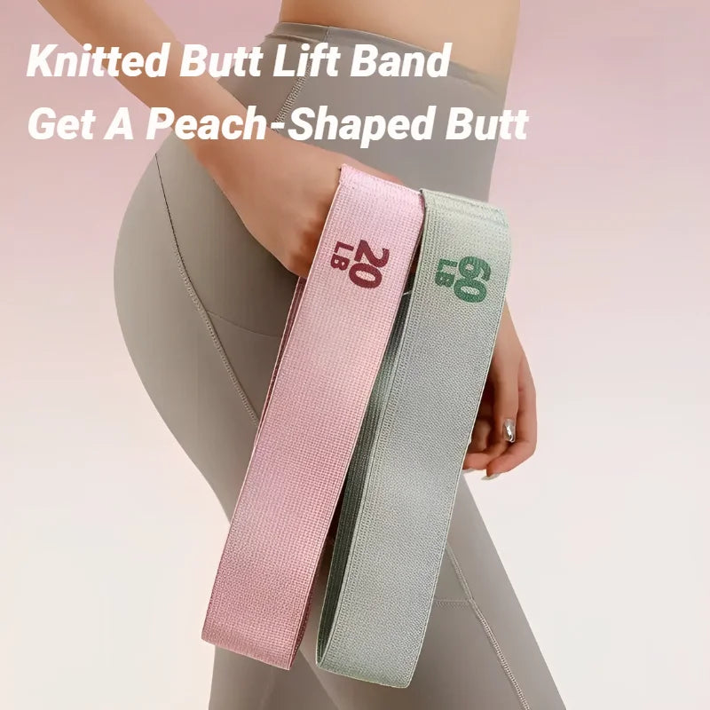 Elastic Workout Bands Anti-Slip Squat Portable Glute Thigh Yoga Gym Equipment Resistance For Legs And Butt Hip Booty Fitness