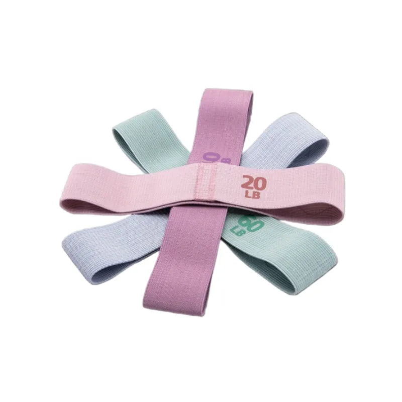 2025 Elastic Resistance Booty Workout Bands Anti-Slip Squat Expander Bands Portable Glute Thigh Elastic Bands Yoga Gym Equipment