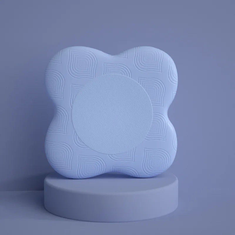 Tapis de yoga à genoux épais et plat avec genouillère et coudières portables, tapis de yoga pour le sport et le fitness