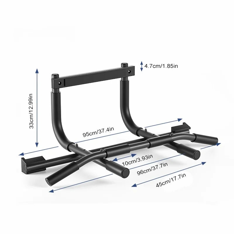 Portable Pull Up Bar, Lifting Bar For Men And Women, Body Fitness Workout Bar, Grip Strength Trainer, For Home & Gym Fitness