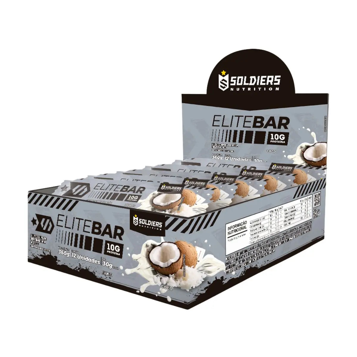 Elitebar 30g Protein Bar CX 12 UN-Soldiers Nutrition
