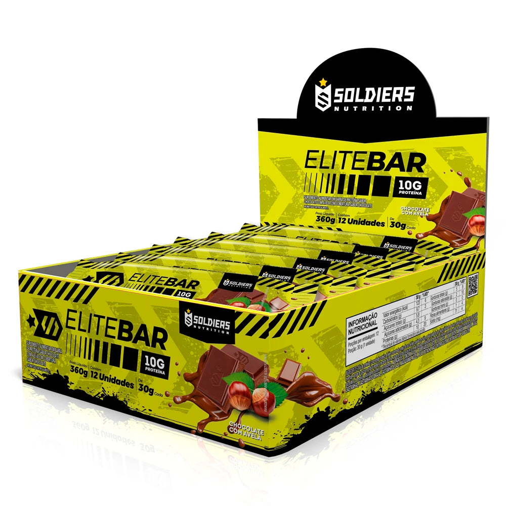 Elitebar 30g Protein Bar CX 12 UN-Soldiers Nutrition