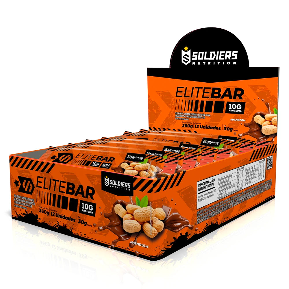 Elitebar 30g Protein Bar CX 12 UN-Soldiers Nutrition