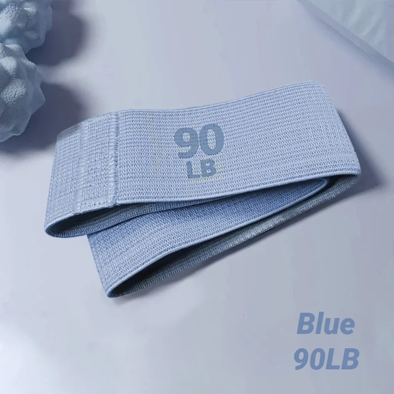 Elastic Workout Bands Anti-Slip Squat Portable Glute Thigh Yoga Gym Equipment Resistance For Legs And Butt Hip Booty Fitness