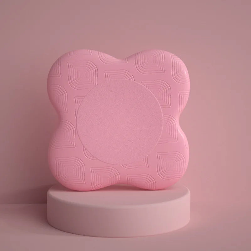 Tapis de yoga à genoux épais et plat avec genouillère et coudières portables, tapis de yoga pour le sport et le fitness