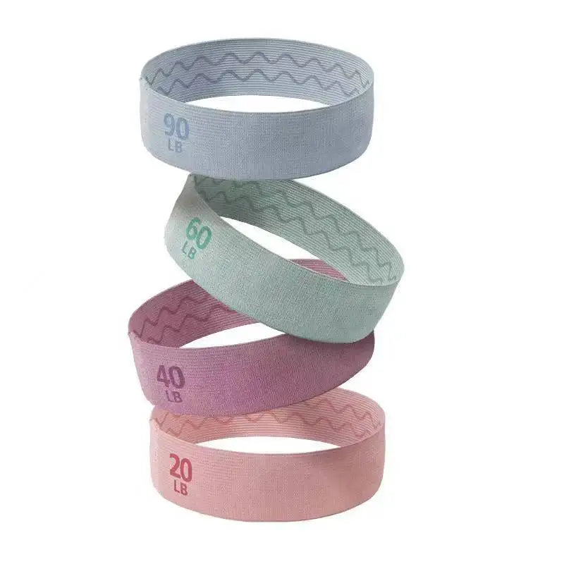 2025 Elastic Resistance Booty Workout Bands Anti-Slip Squat Expander Bands Portable Glute Thigh Elastic Bands Yoga Gym Equipment
