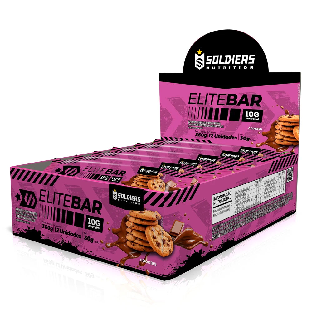 Elitebar 30g Protein Bar CX 12 UN-Soldiers Nutrition
