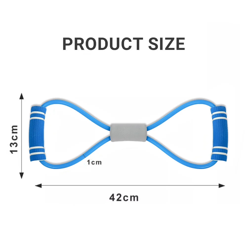 Yoga Elastic Exercise Bands Women Men Fitness Equipment Crossfit Bodybuilding Workout Tension Rope Resistance Band Home Gym