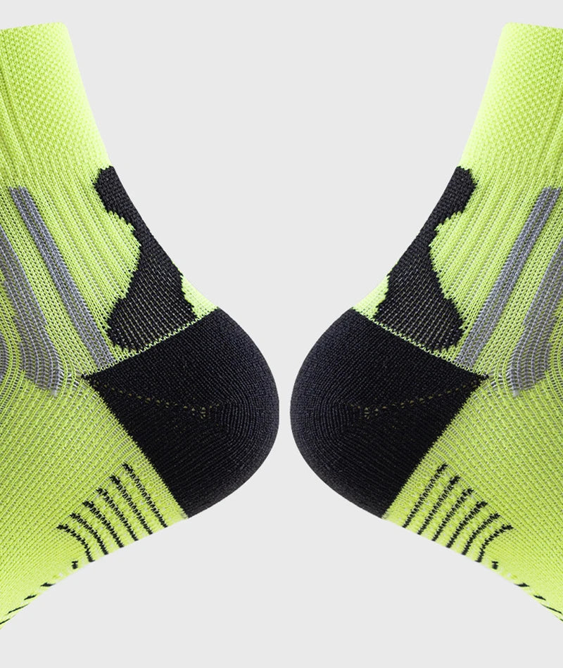 Fitness Sports Socks Men Women Middle Tube Non-Slip Quick-Drying Breathable Running Marathon Basketball Training Socks