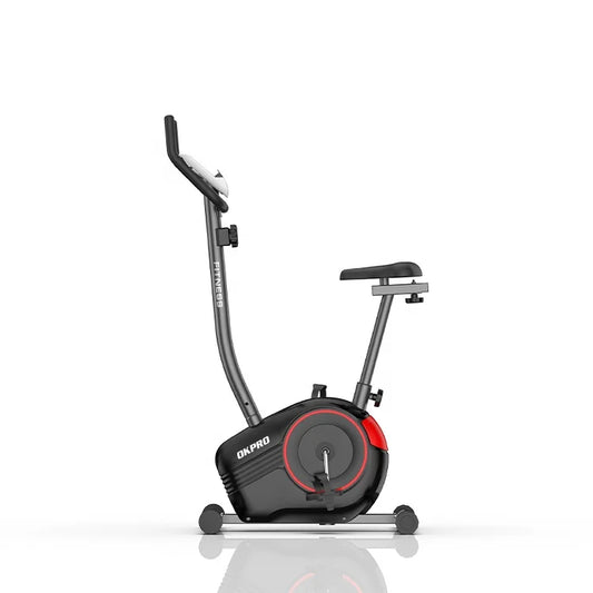 Entraînement en salle de sport, vélo d'appartement, vélo stationnaire