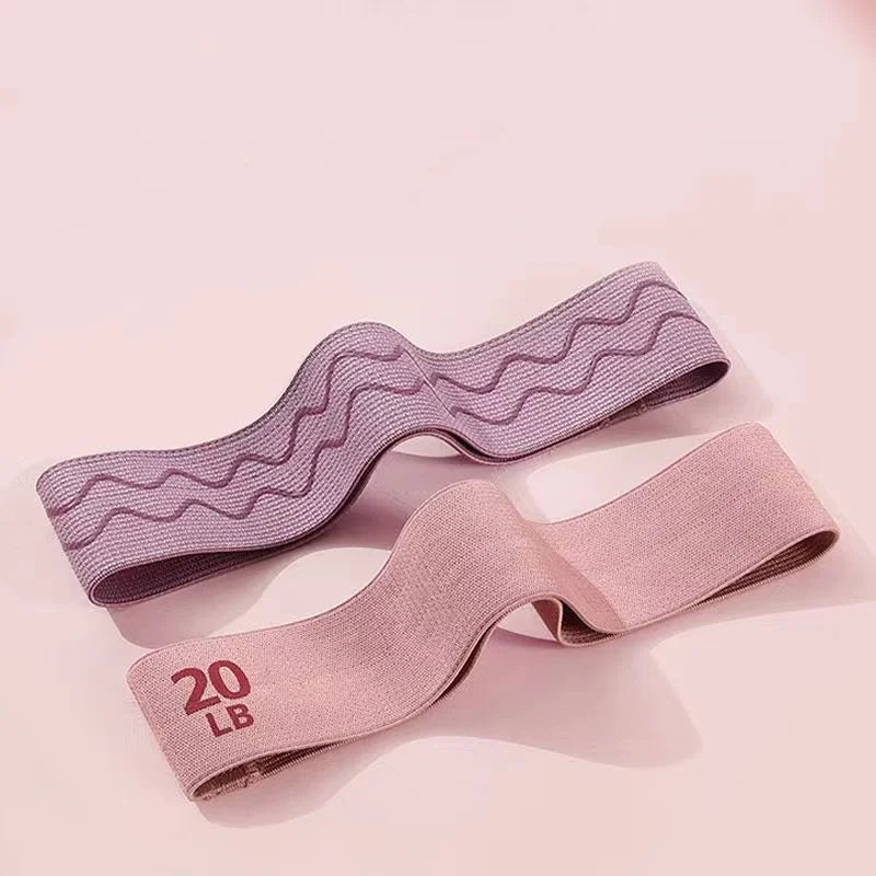 2025 Elastic Resistance Booty Workout Bands Anti-Slip Squat Expander Bands Portable Glute Thigh Elastic Bands Yoga Gym Equipment