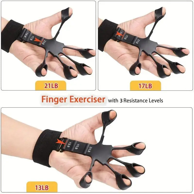 Grip Strength Grips Men'S Professional Training Arm Hand Strength Rehabilitation Stress Reduction Wrist Count Adjustable Grips