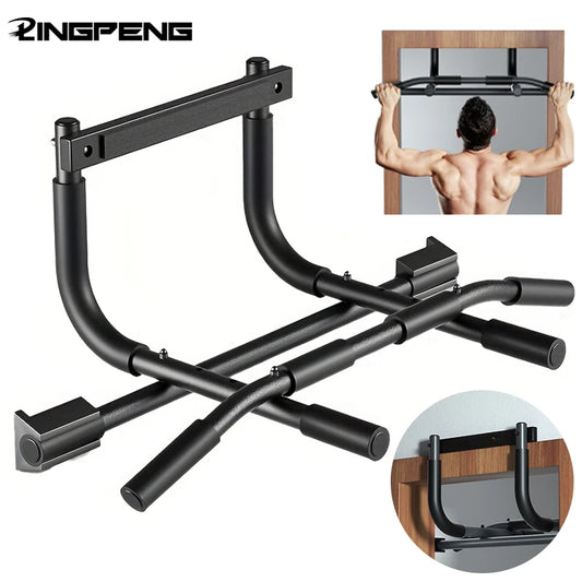Barre de traction portable, barre d'haltérophilie pour hommes et femmes, barre de musculation, appareil pour renforcer la force de préhension, pour la maison et la salle de sport.