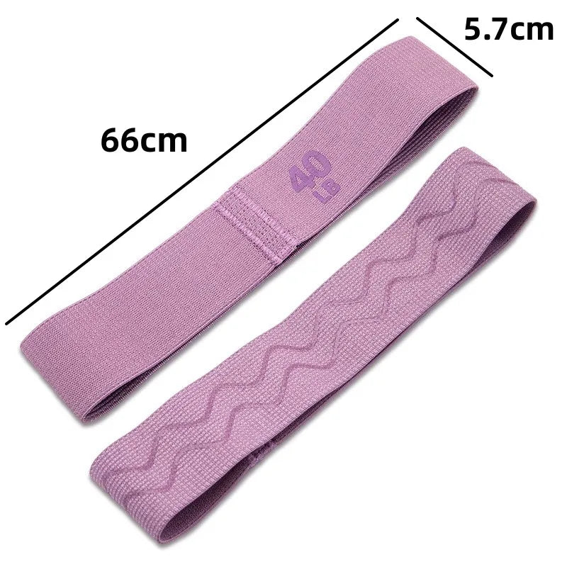 2025 Elastic Resistance Booty Workout Bands Anti-Slip Squat Expander Bands Portable Glute Thigh Elastic Bands Yoga Gym Equipment