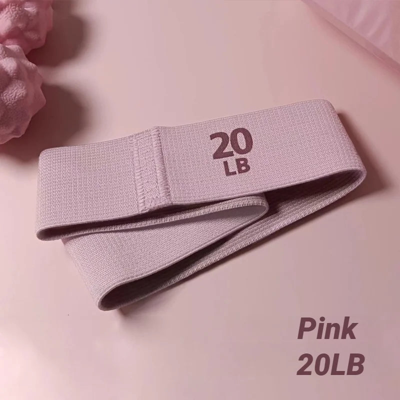 Elastic Workout Bands Anti-Slip Squat Portable Glute Thigh Yoga Gym Equipment Resistance For Legs And Butt Hip Booty Fitness