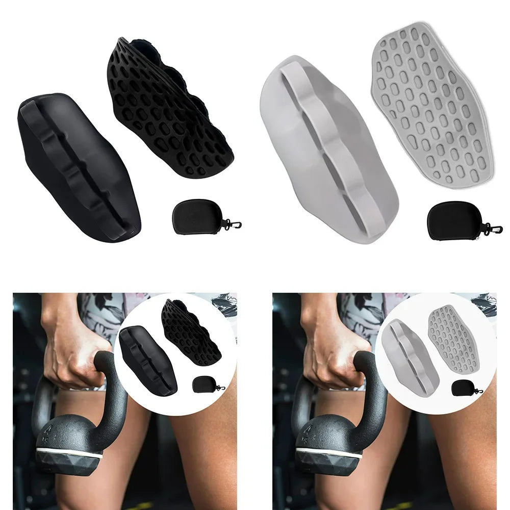 Finger Grip Strength Gym Hand Grips for Weight Lifting Rubber Anti-Slip Workout Gloves Gym Grips for Men Women Training Exercis