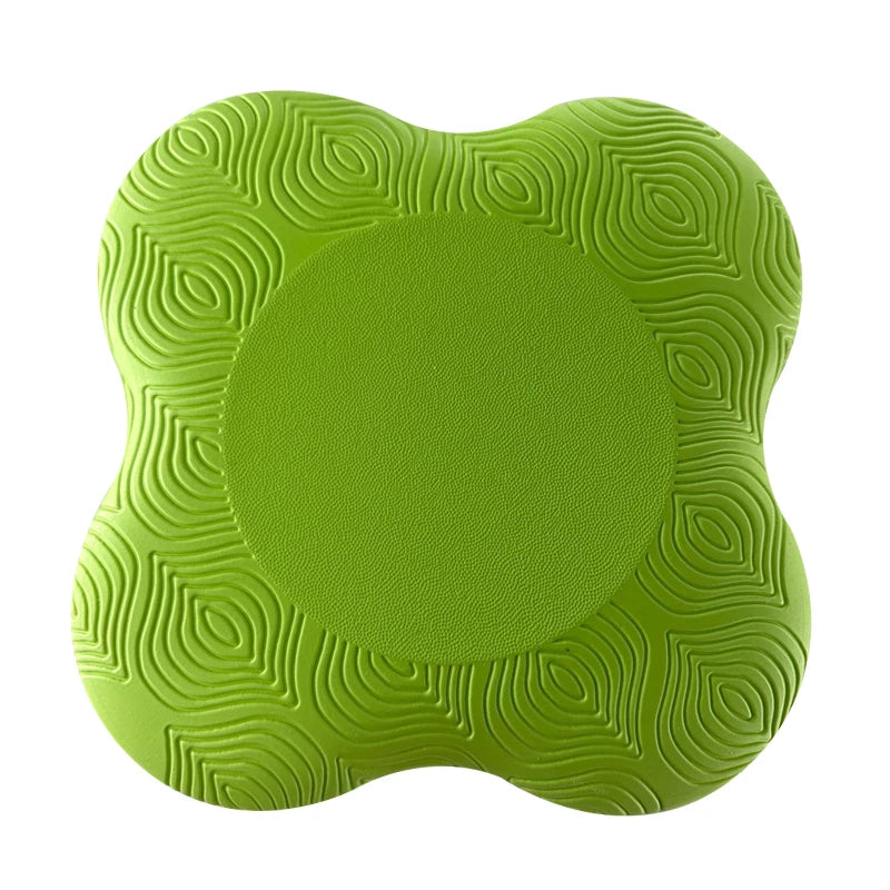 Tapis de yoga à genoux épais et plat avec genouillère et coudières portables, tapis de yoga pour le sport et le fitness