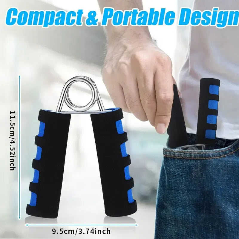 Appareil de musculation pour les poignets et les bras avec prise en A, renforcement musculaire et des mains.