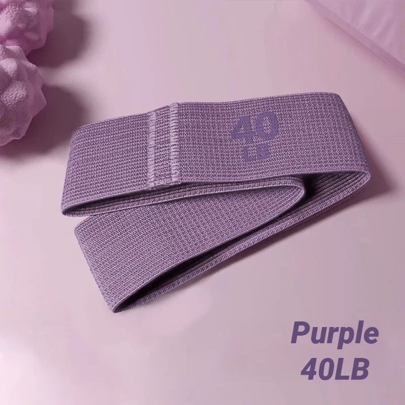 Elastic Workout Bands Anti-Slip Squat Portable Glute Thigh Yoga Gym Equipment Resistance For Legs And Butt Hip Booty Fitness