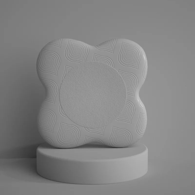 Tapis de yoga à genoux épais et plat avec genouillère et coudières portables, tapis de yoga pour le sport et le fitness