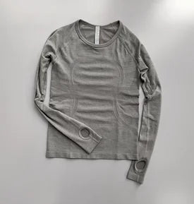 Yoga Clothes Sports Tops Women's Round Neck Long Sleeves Seamless Slimming Breathable Running Pula Speed Drying Fitness Clothes